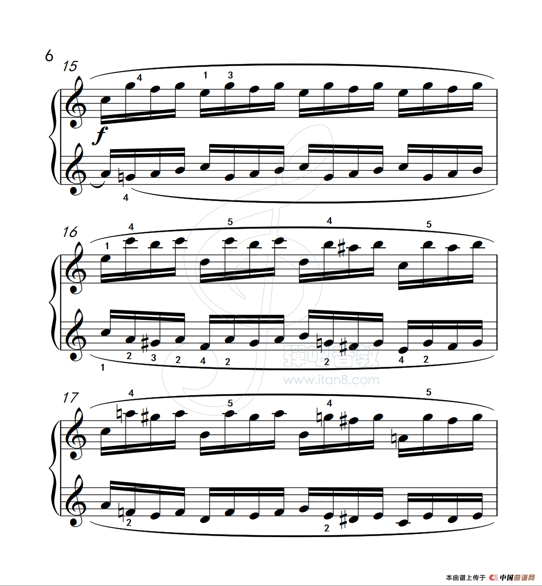 练习曲 1（克拉莫钢琴练习曲60首）