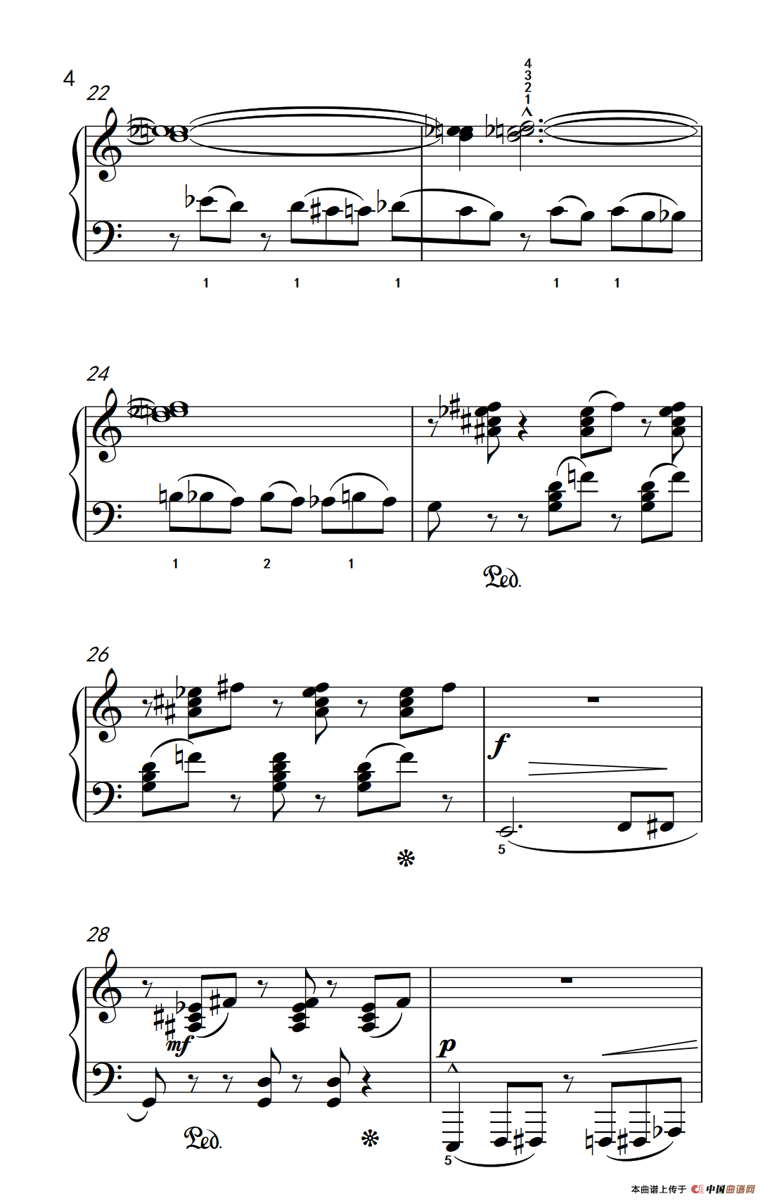 切分音（三）（巴托克 小宇宙 钢琴教程 5）