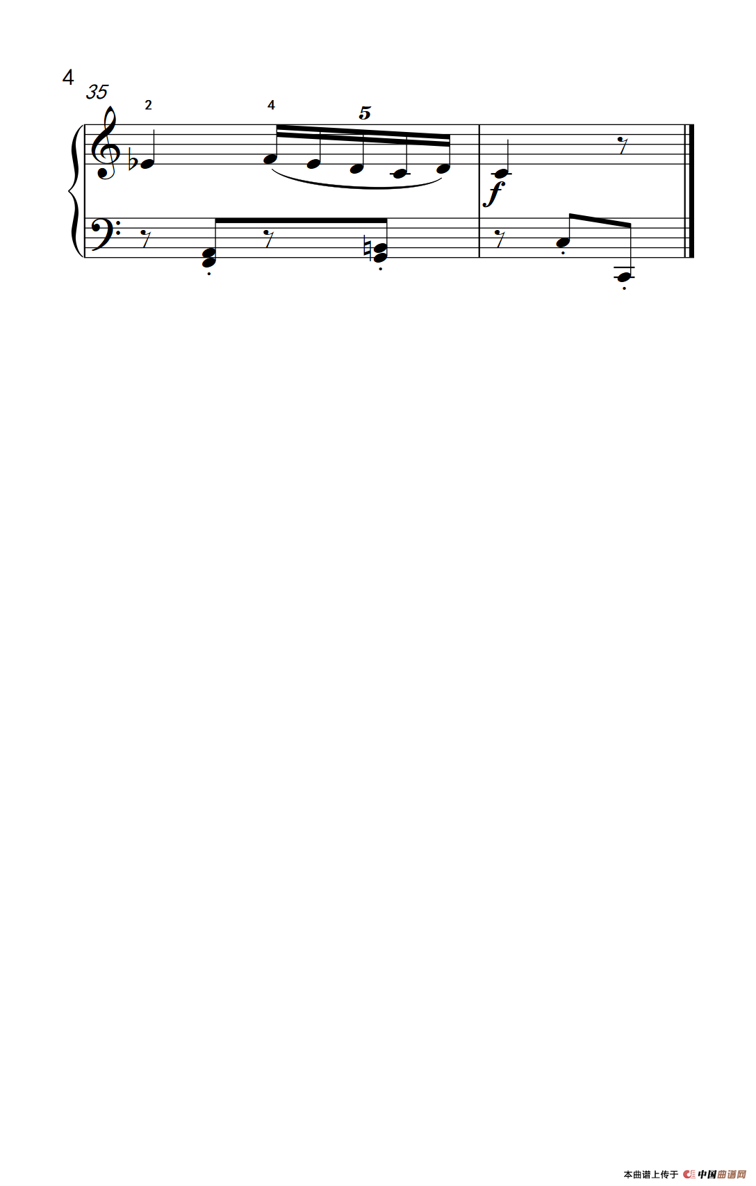 乡村娱乐（巴托克 小宇宙 钢琴教程 5）