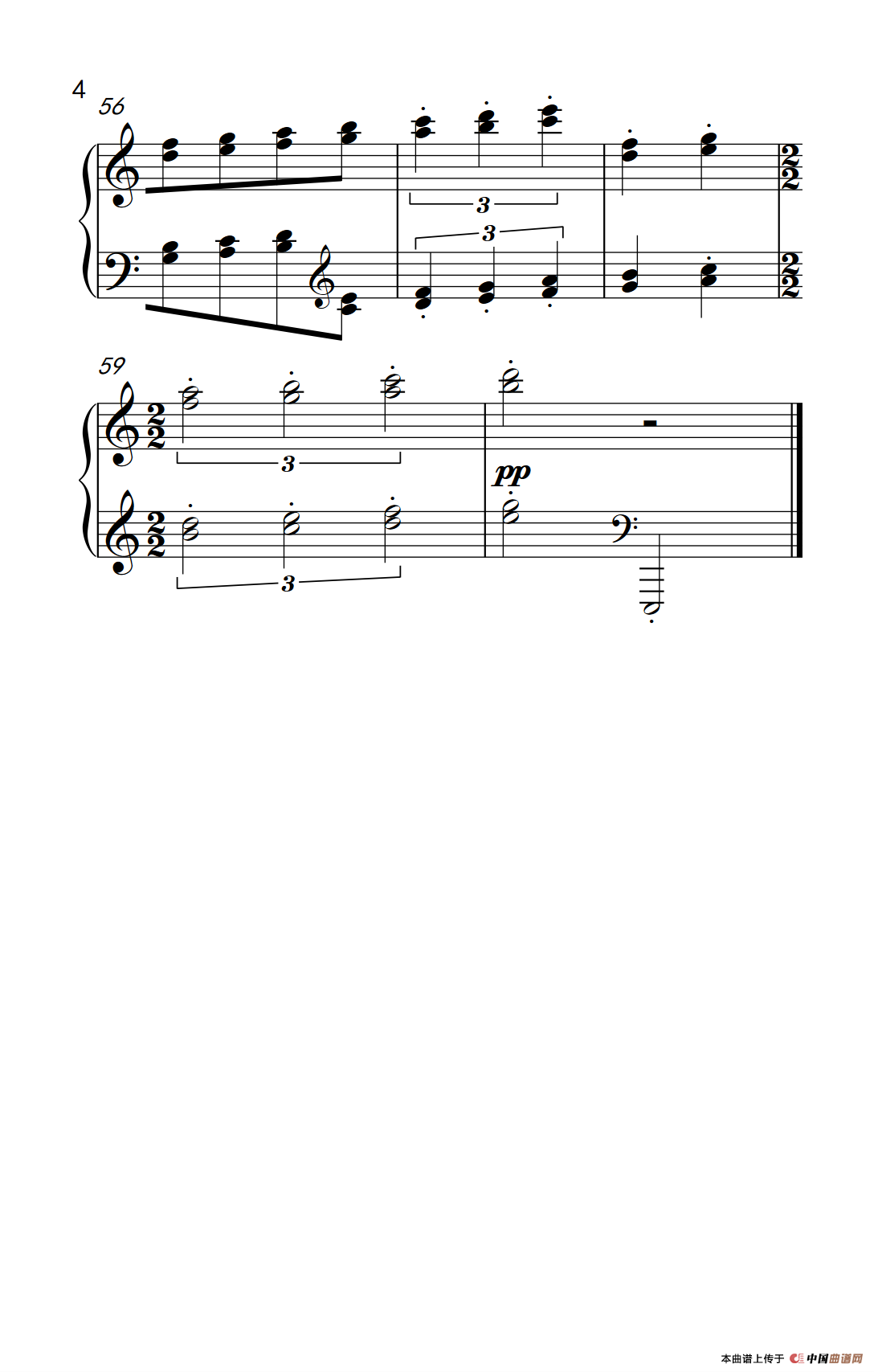 三度交替（巴托克 小宇宙 钢琴教程 5）