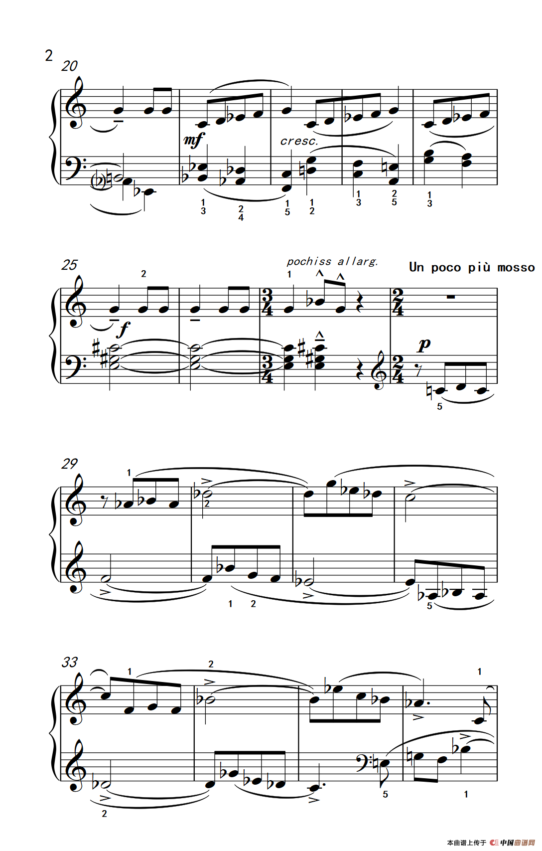 农夫舞曲（巴托克 小宇宙 钢琴教程 5）