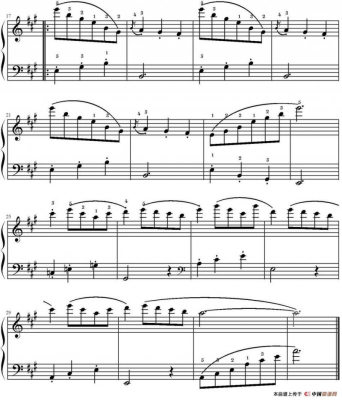 斯卡拉蒂风格的奏鸣曲