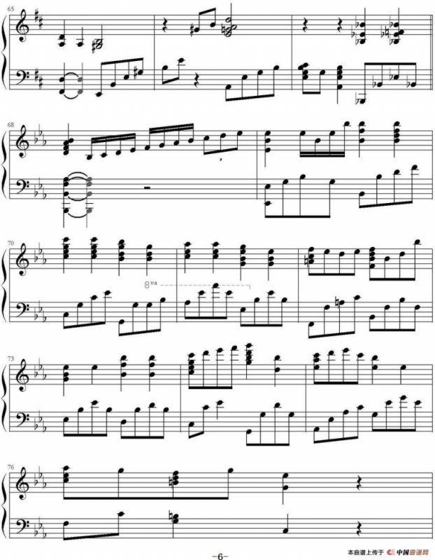 小星星幻想曲（率领众猫的猫扒谱版）