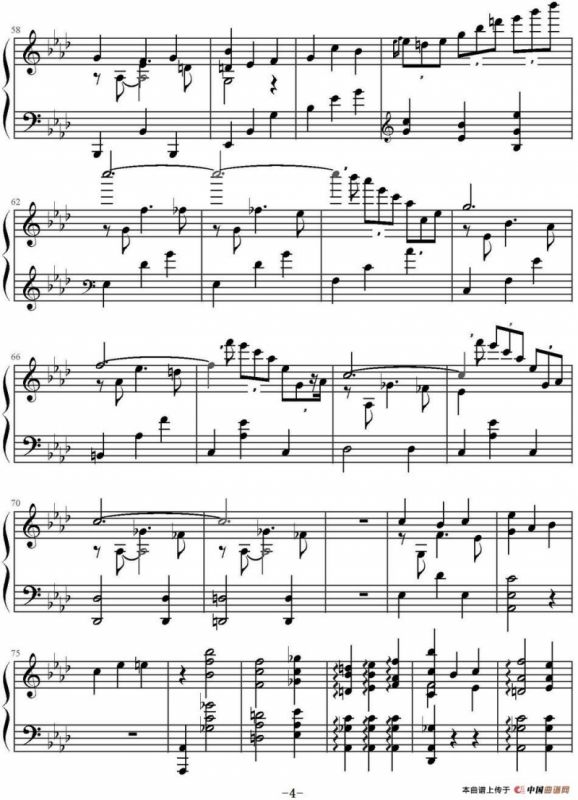 斯克里亚宾华尔兹Op.38（Scriabin Valse Op.38）