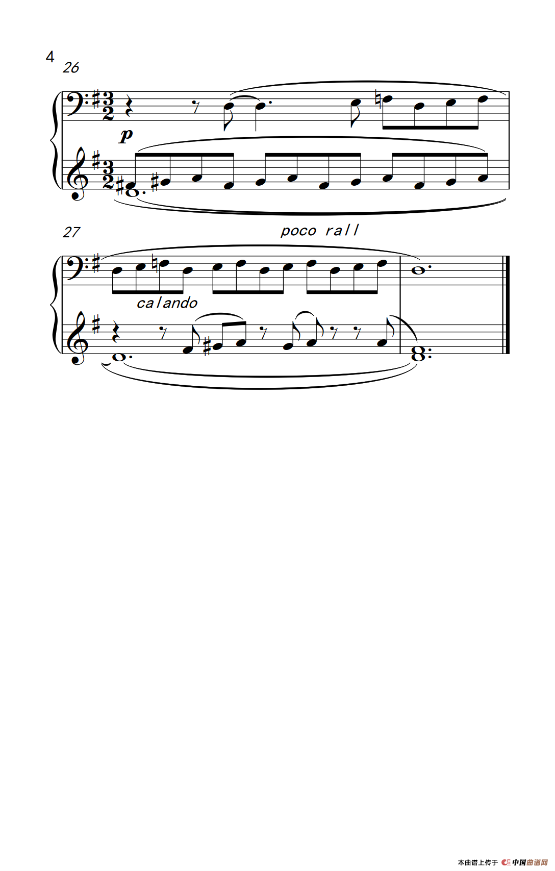 布列舞曲（巴托克 小宇宙 钢琴教程 4）