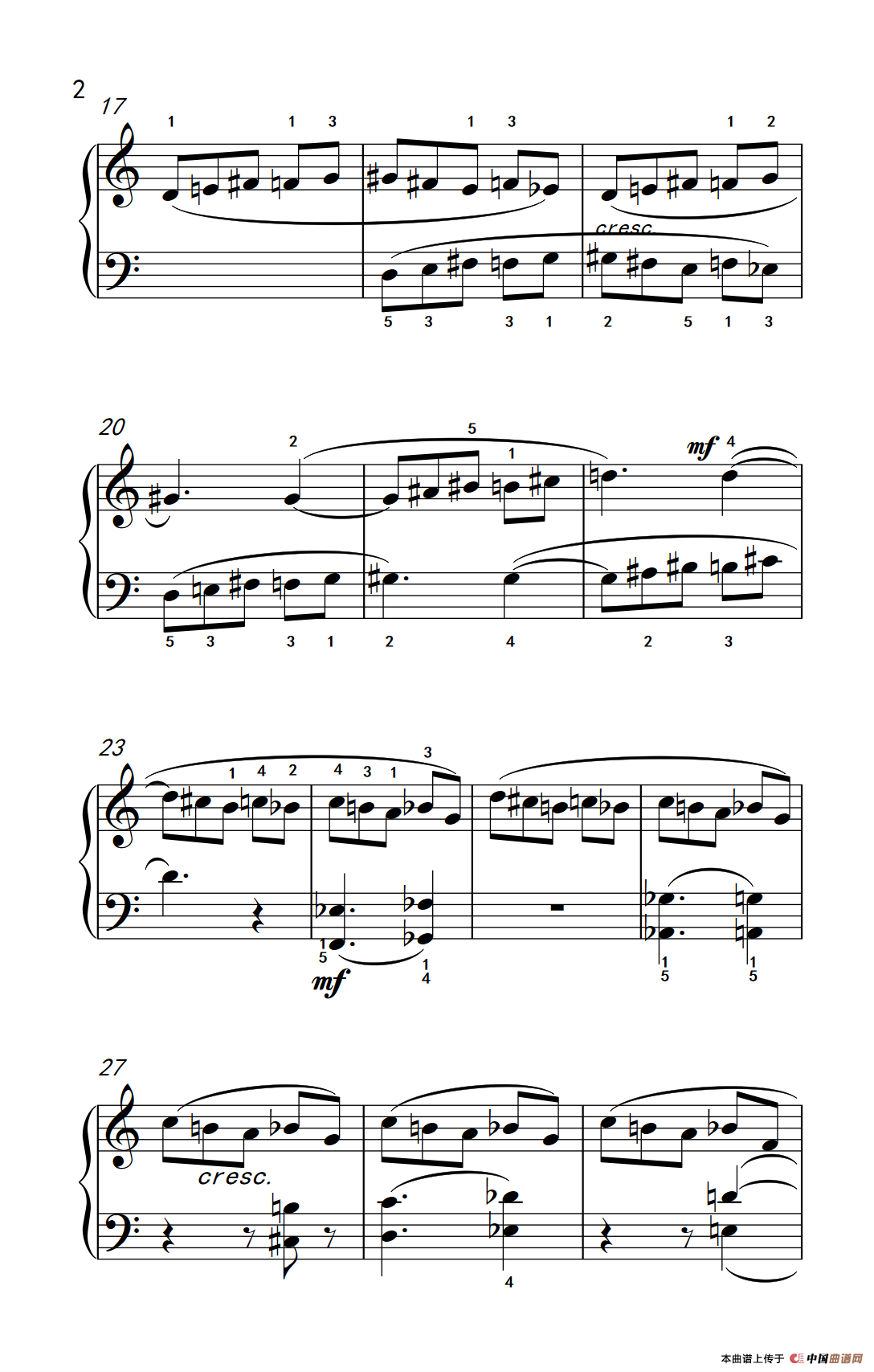 保加利亚节奏（二）（巴托克 小宇宙 钢琴教程 4）