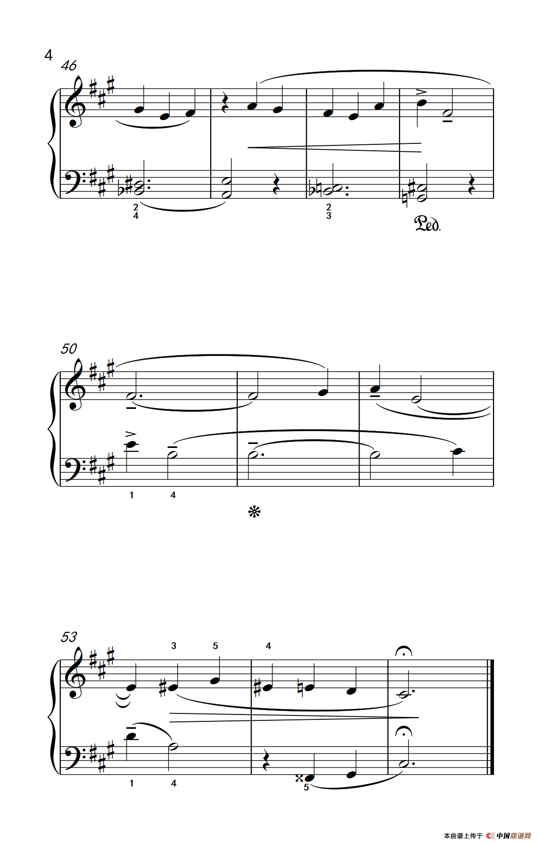 间奏曲（巴托克 小宇宙 钢琴教程 4）