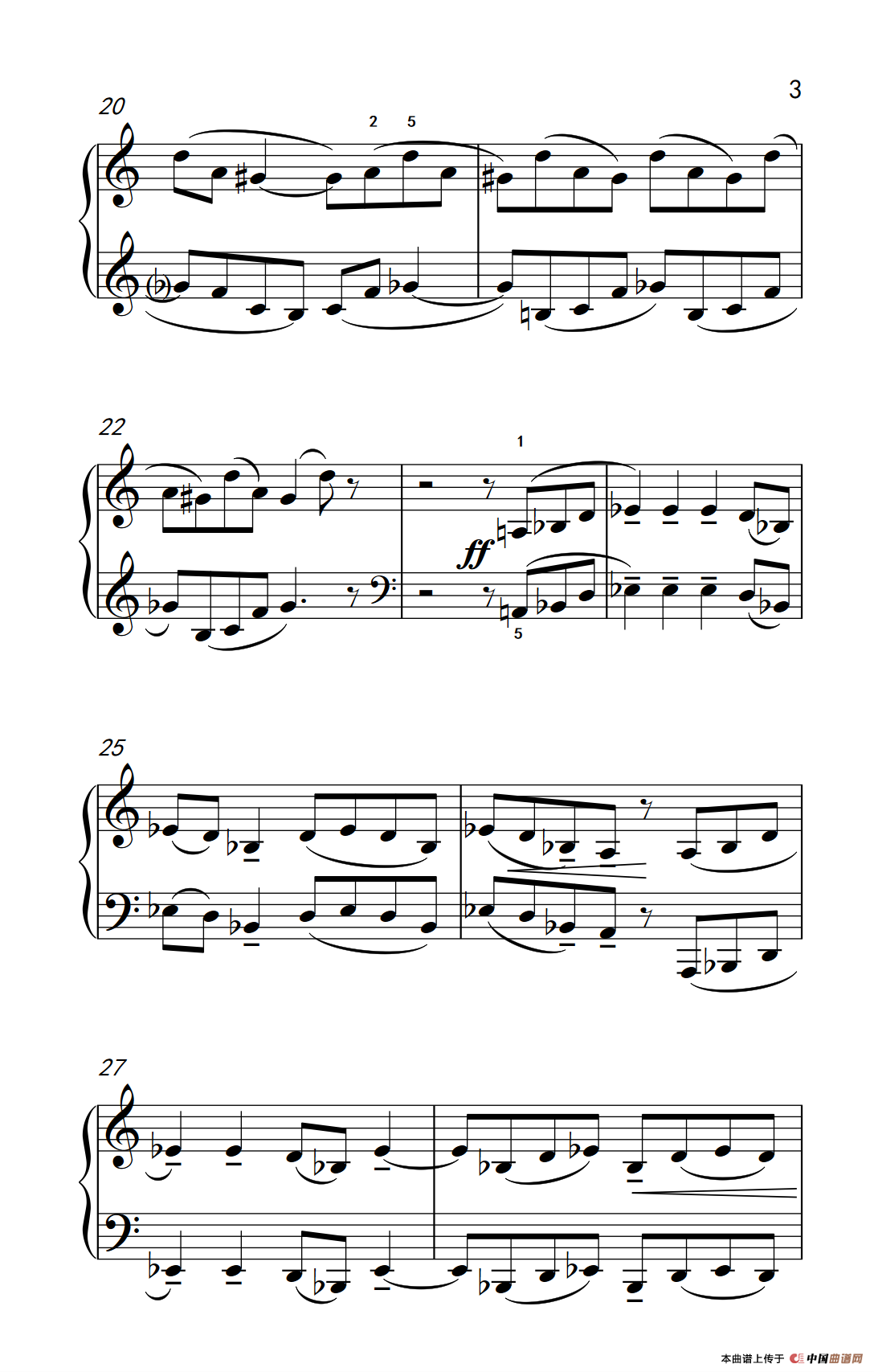 来自巴厘岛（巴托克 小宇宙 钢琴教程 4）