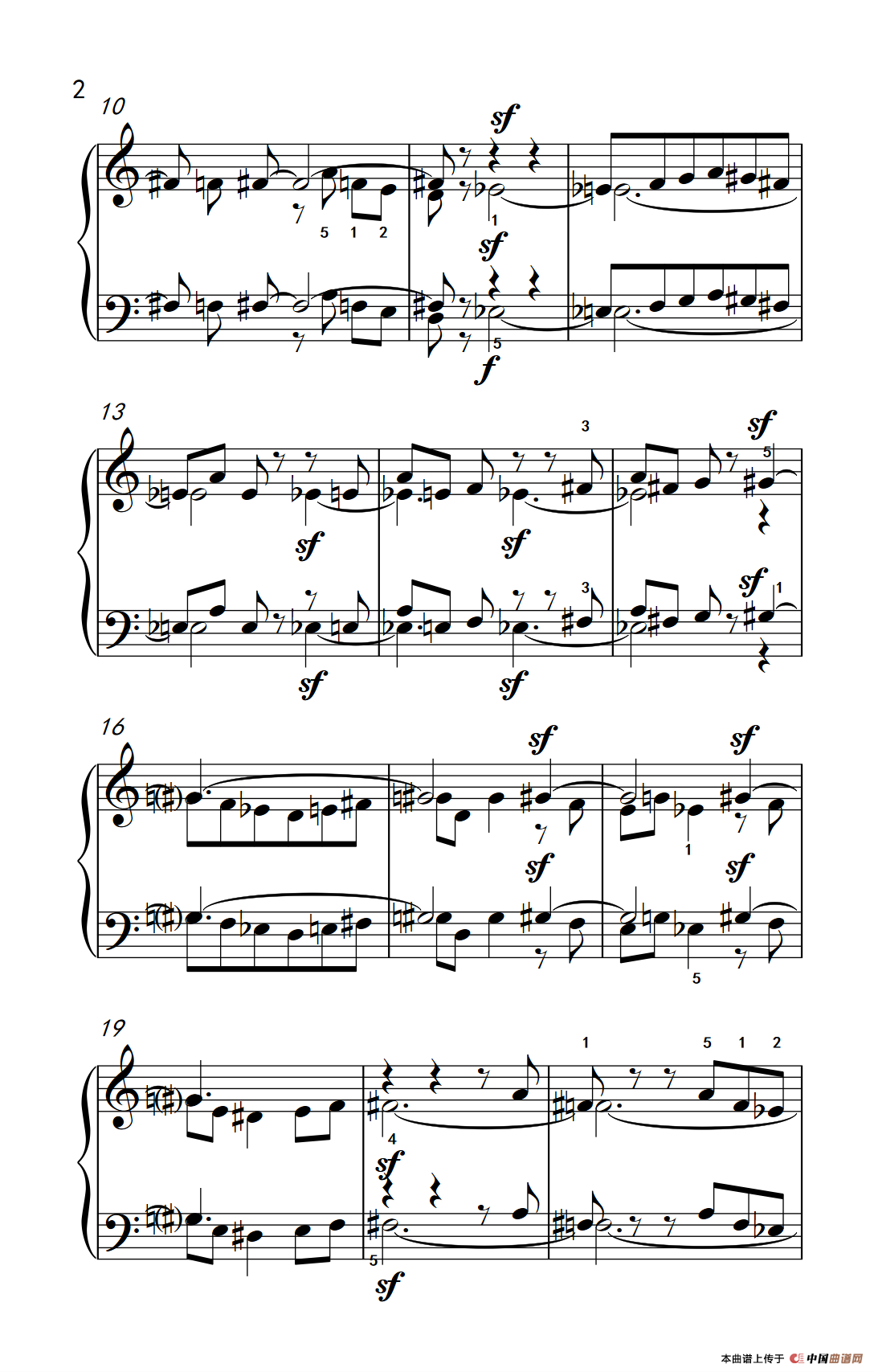 格斗（巴托克 小宇宙 钢琴教程 4）