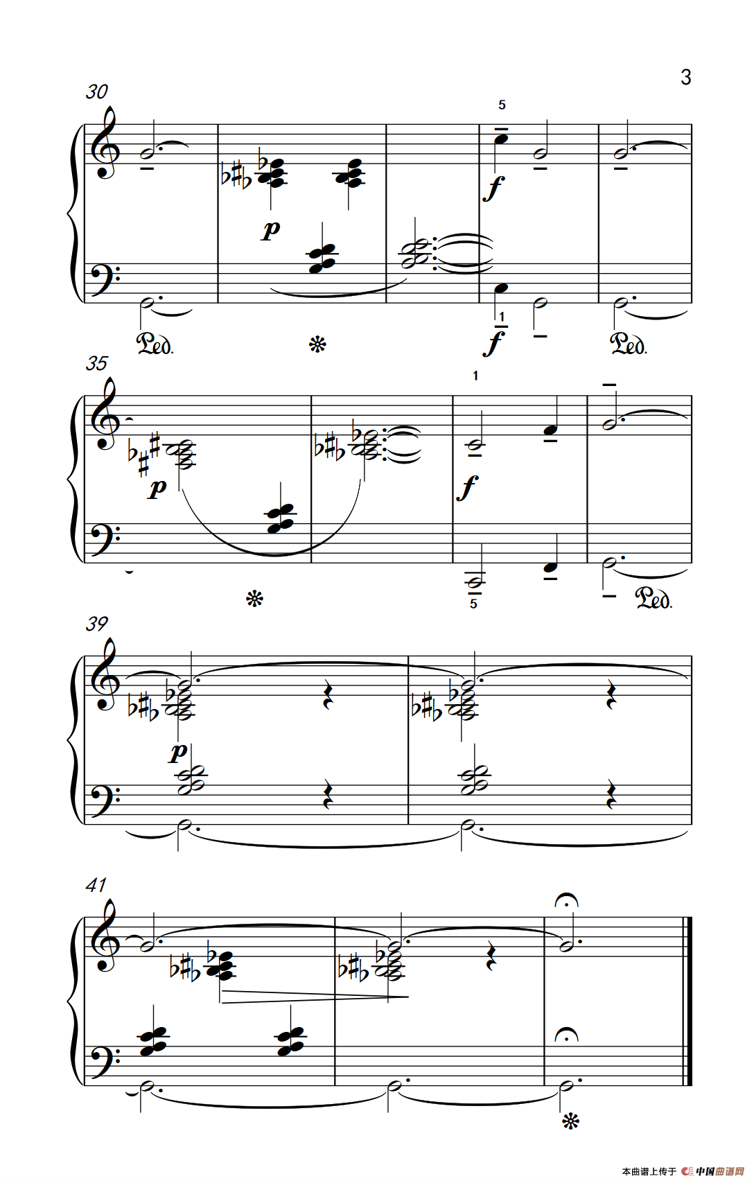云雾里的旋律（巴托克 小宇宙 钢琴教程 4）