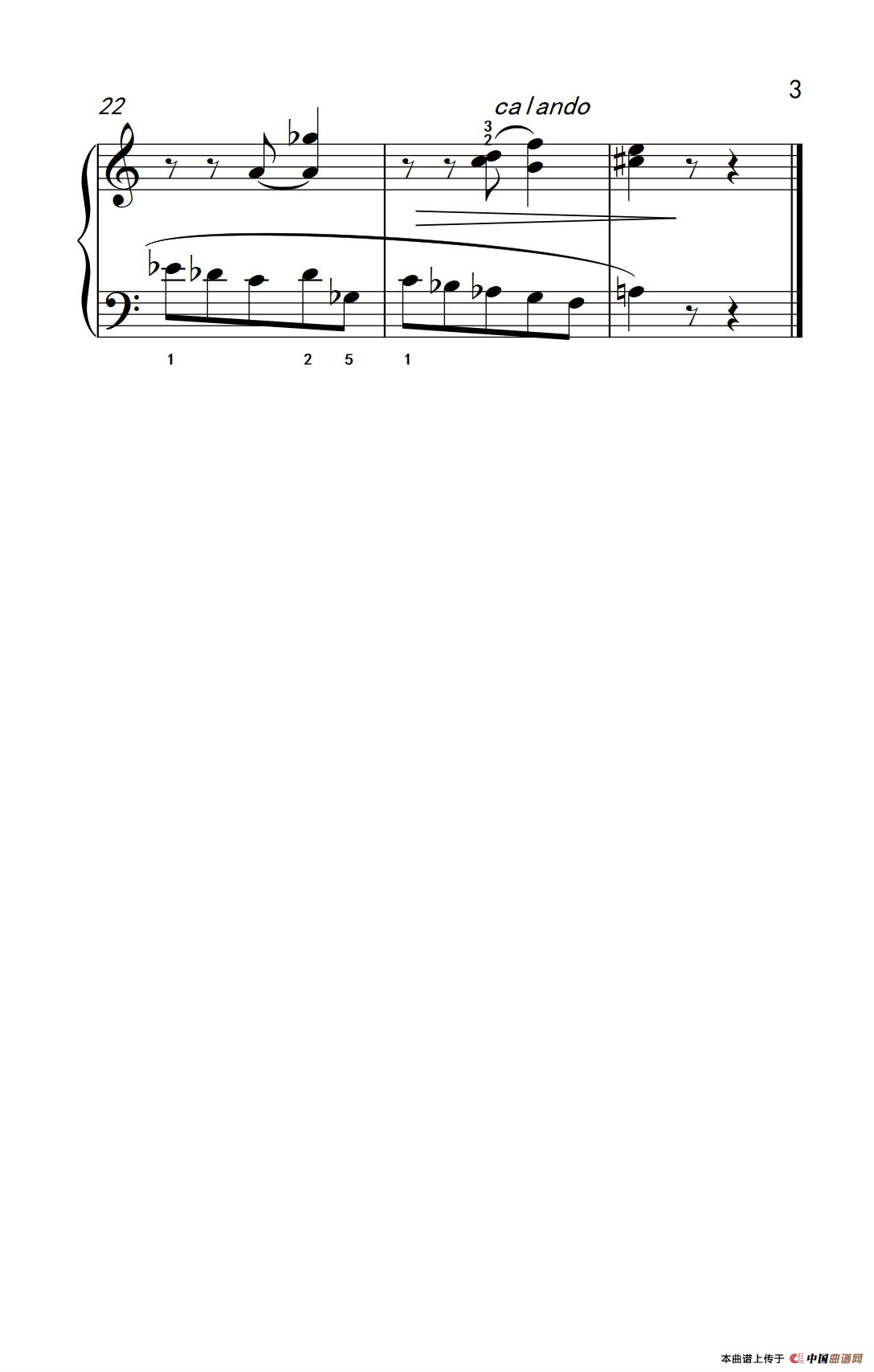 民歌风格（巴托克 小宇宙 钢琴教程 4）