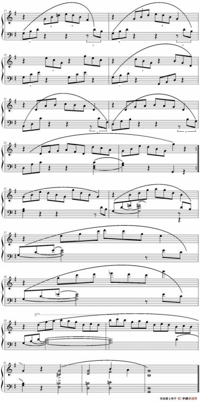 天使的和声（弗里德里希·布格繆勒Op.100，No.21）