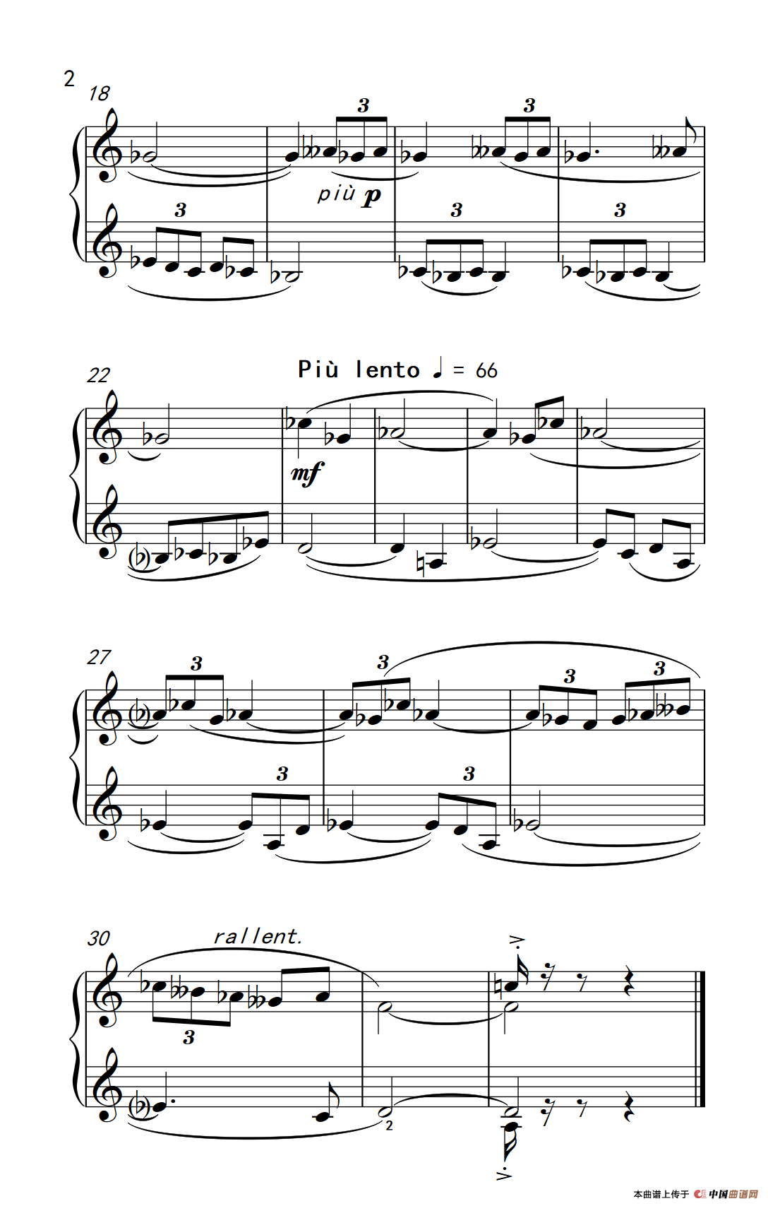 芦笛二重奏（巴托克 小宇宙 钢琴教程 3）