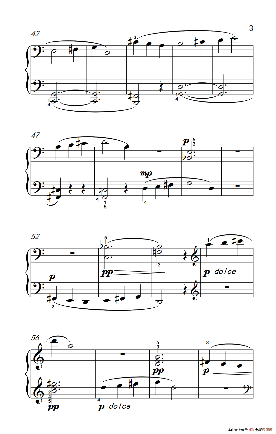 变奏曲（巴托克 小宇宙 钢琴教程 3）