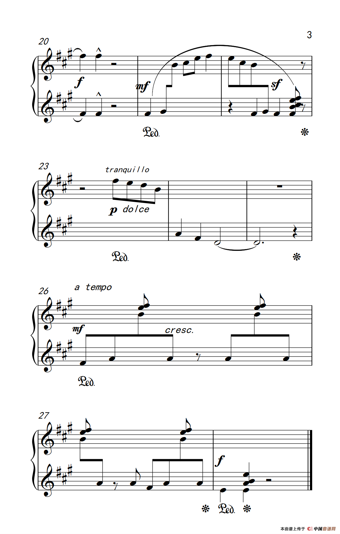 嬉戏（巴托克 小宇宙 钢琴教程 3）