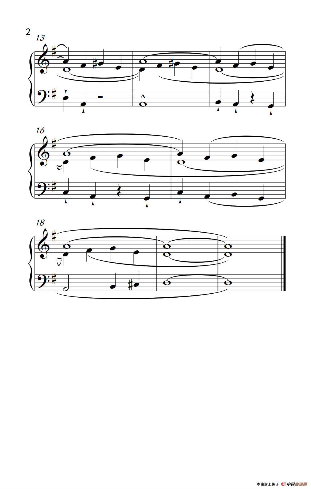 三声部（巴托克 小宇宙 钢琴教程 3）