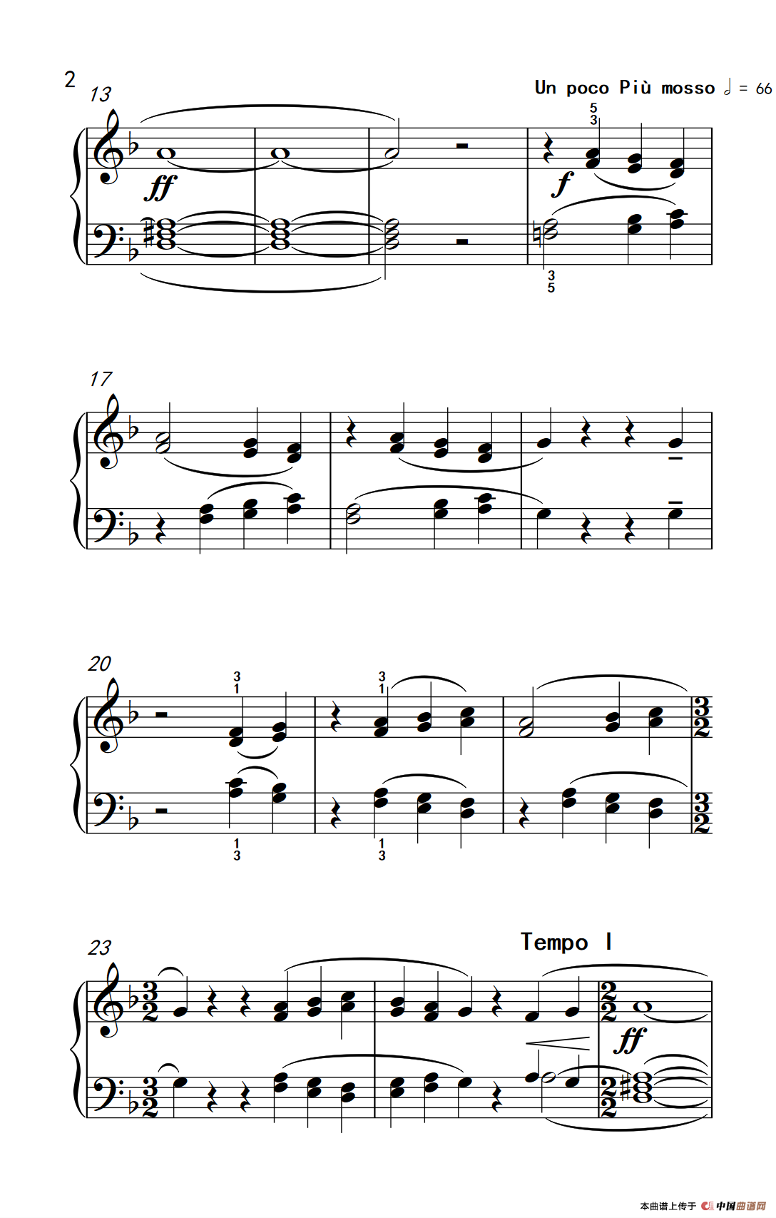 三度音程（巴托克 小宇宙 钢琴教程 3）