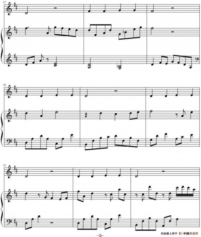 调色盘 （钢琴伴奏谱）