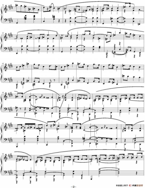 肖邦《升C小调马祖卡》Op.41 No.4