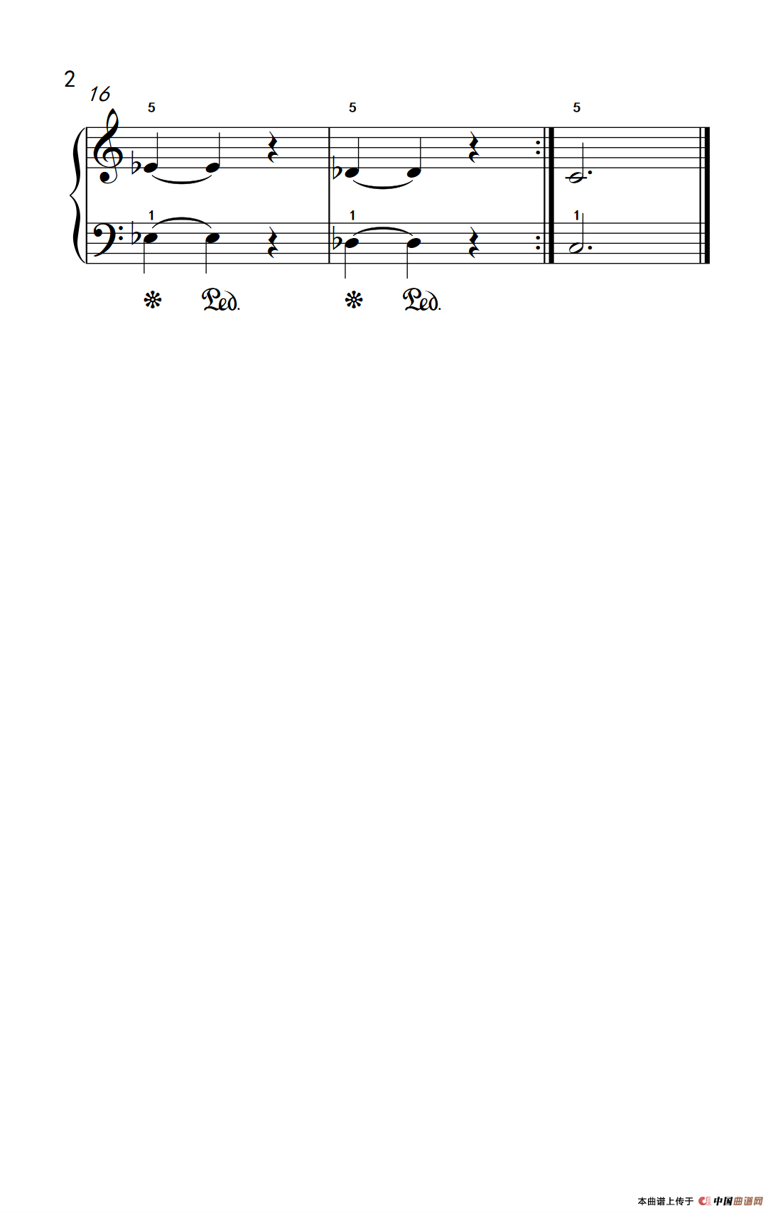 附录：基础练习 11（巴托克 小宇宙 钢琴教程 2）