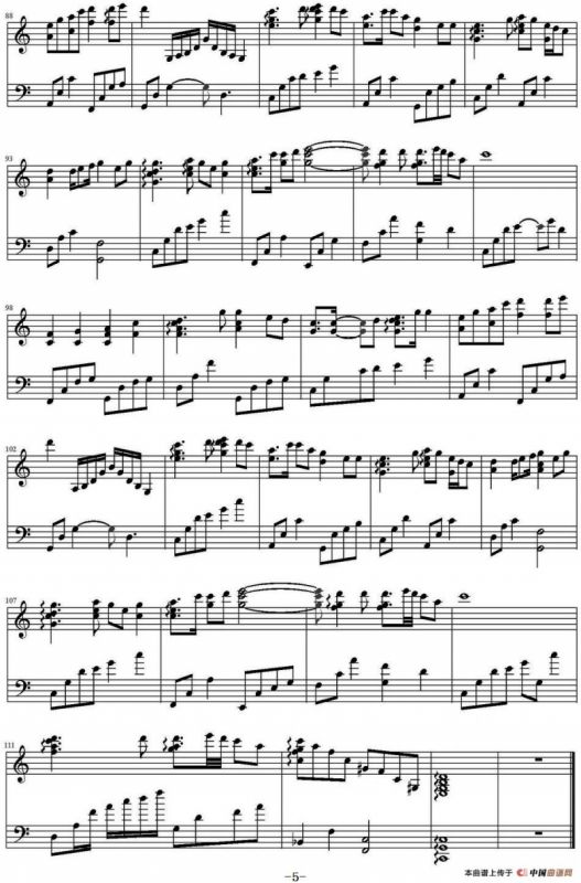 北国之春（鸣艺音乐制谱版）