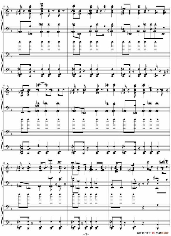 思慕的人（双钢琴）