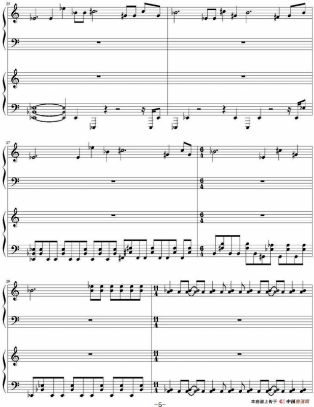 Ekko （游戏《英雄联盟》登录主题曲）（四手联弹）