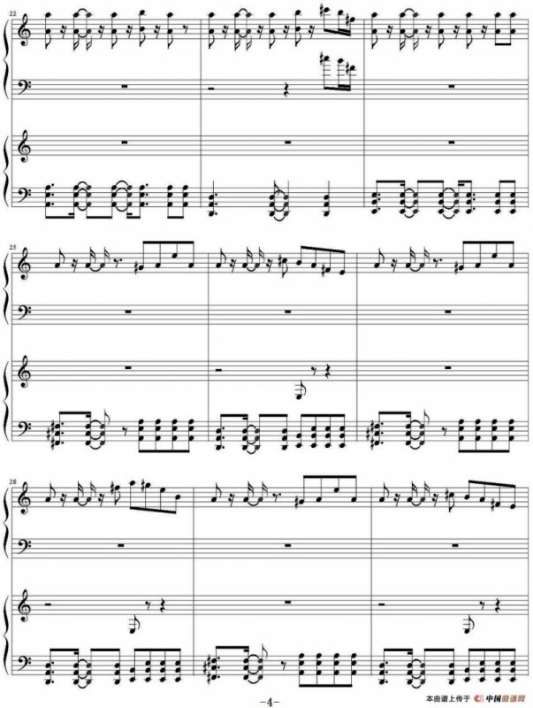 Colors （四手联弹）