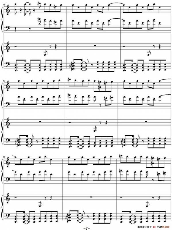 Colors （四手联弹）