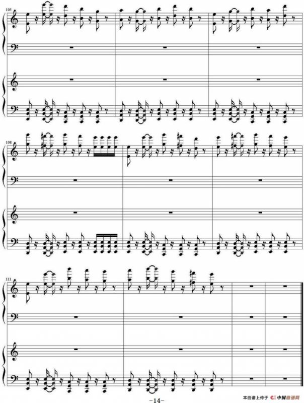 Higher （四手联弹）