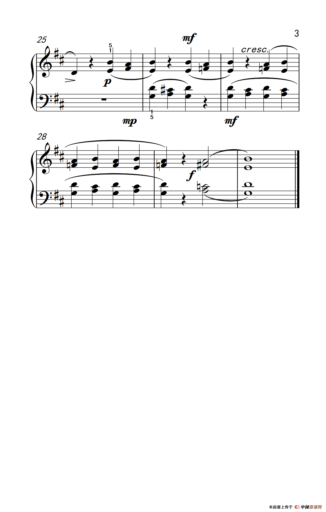 交替旋律（巴托克 小宇宙 钢琴教程 2）