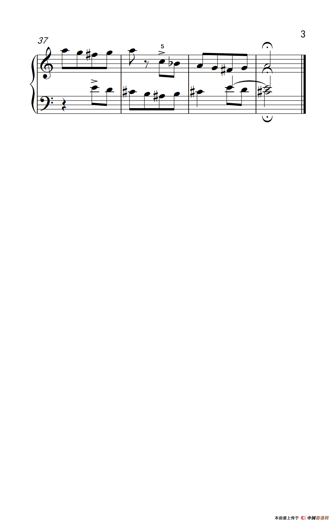 小六度平行进行（巴托克 小宇宙 钢琴教程 2）