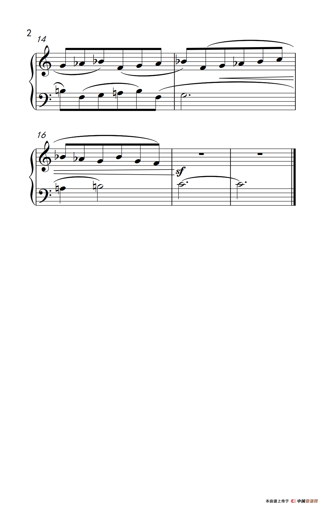 大调和小调（巴托克 小宇宙 钢琴教程 2）