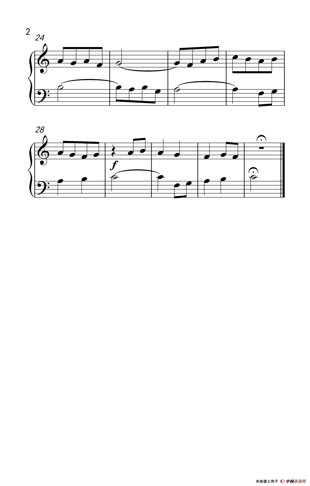 里底亚调式（巴托克 小宇宙 钢琴教程 2）