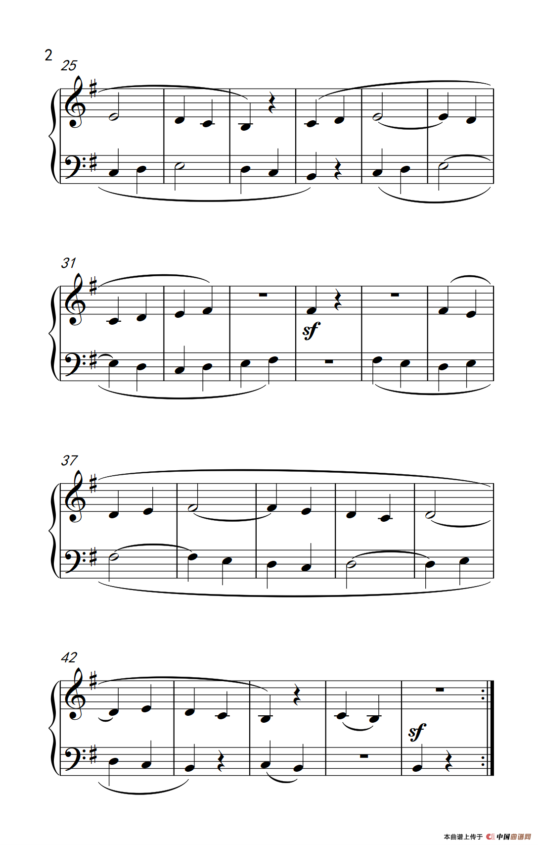 模仿与转位（二）（巴托克 小宇宙 钢琴教程 1）