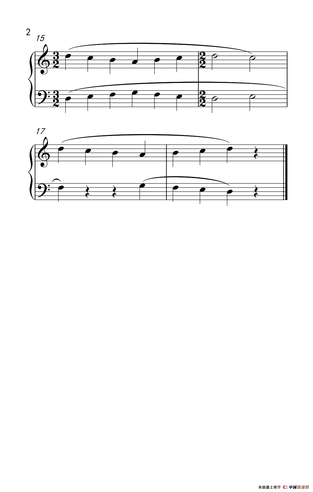 双手反向（巴托克 小宇宙 钢琴教程 1）