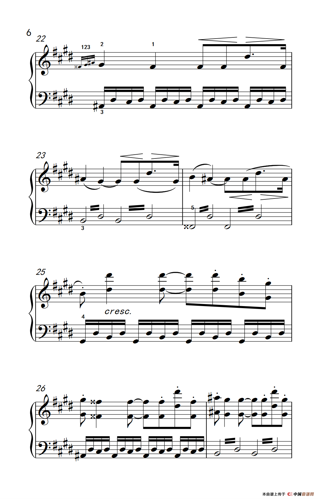 第十四号钢琴奏鸣曲（月光） 激动的急板