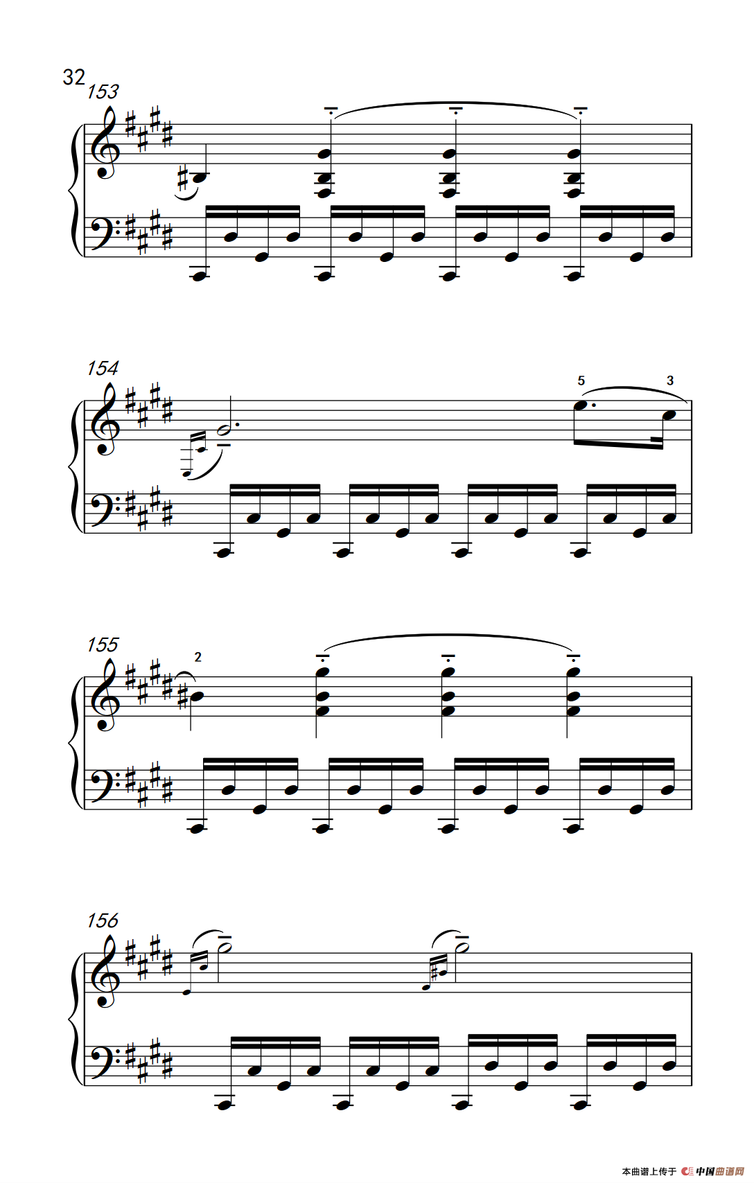 第十四号钢琴奏鸣曲（月光） 激动的急板