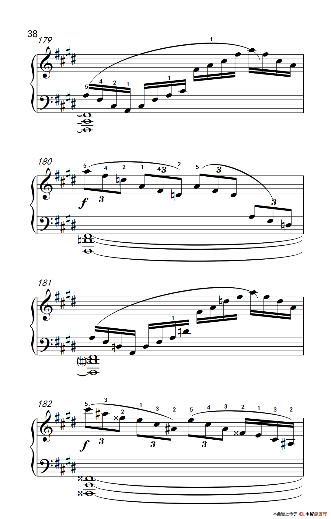 第十四号钢琴奏鸣曲（月光） 激动的急板