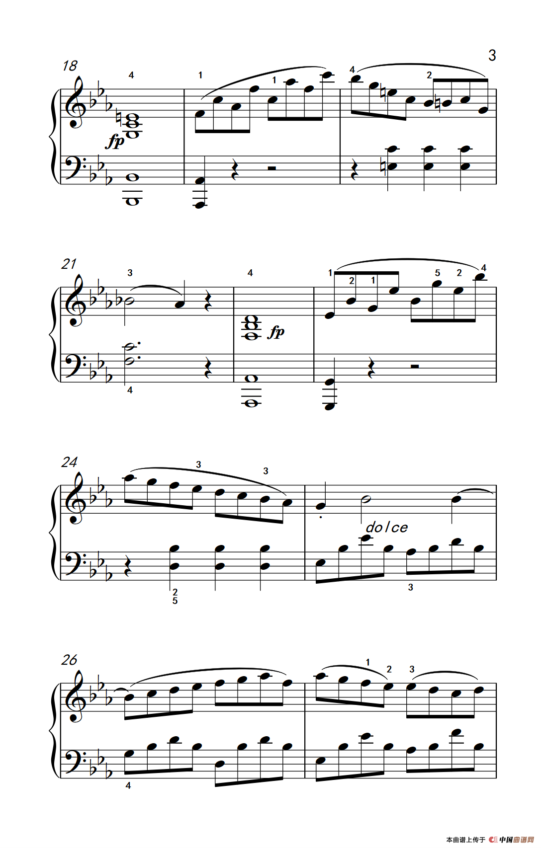 第八钢琴奏鸣曲（悲怆） 快板的回旋曲