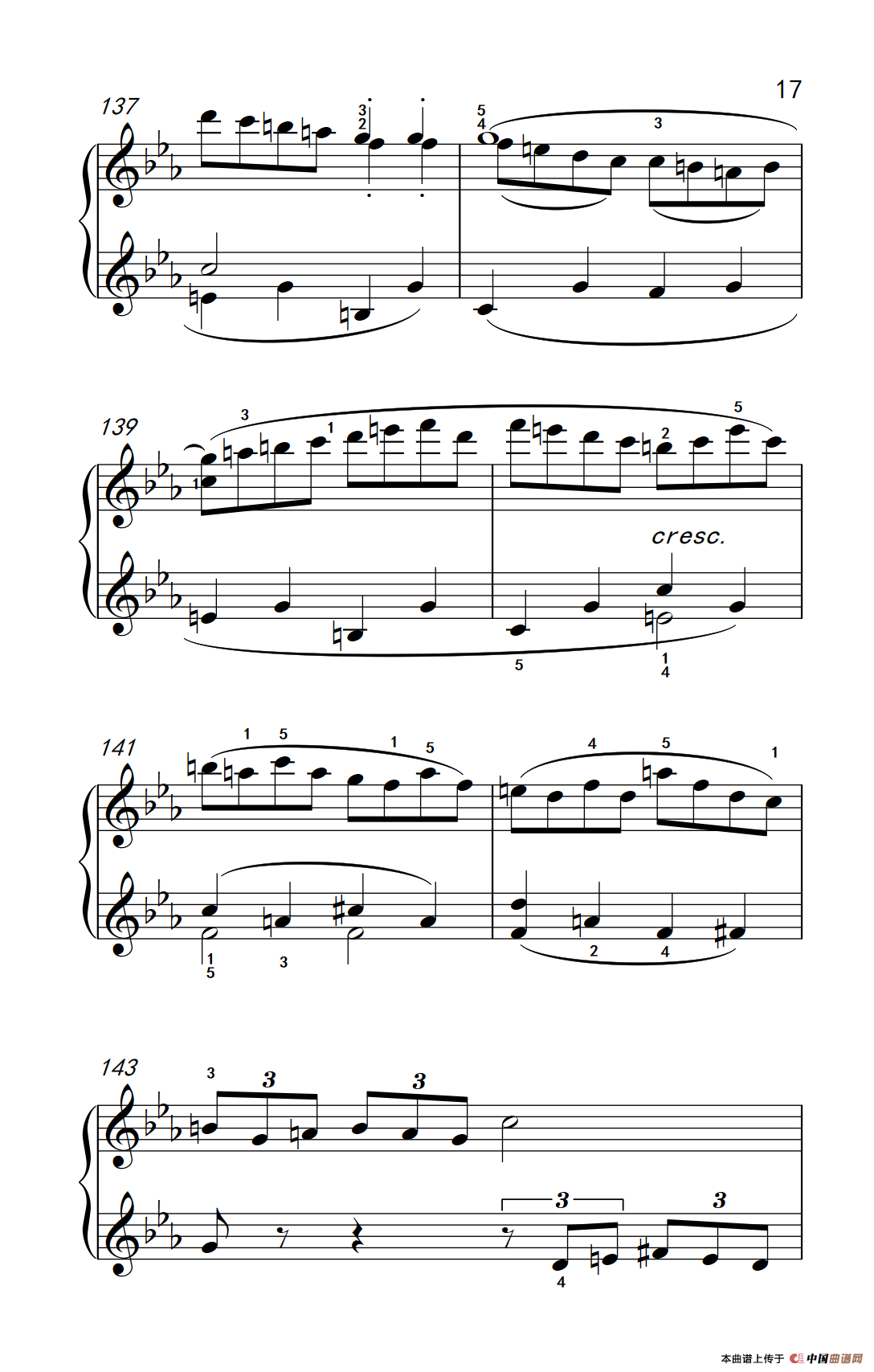 第八钢琴奏鸣曲（悲怆） 快板的回旋曲