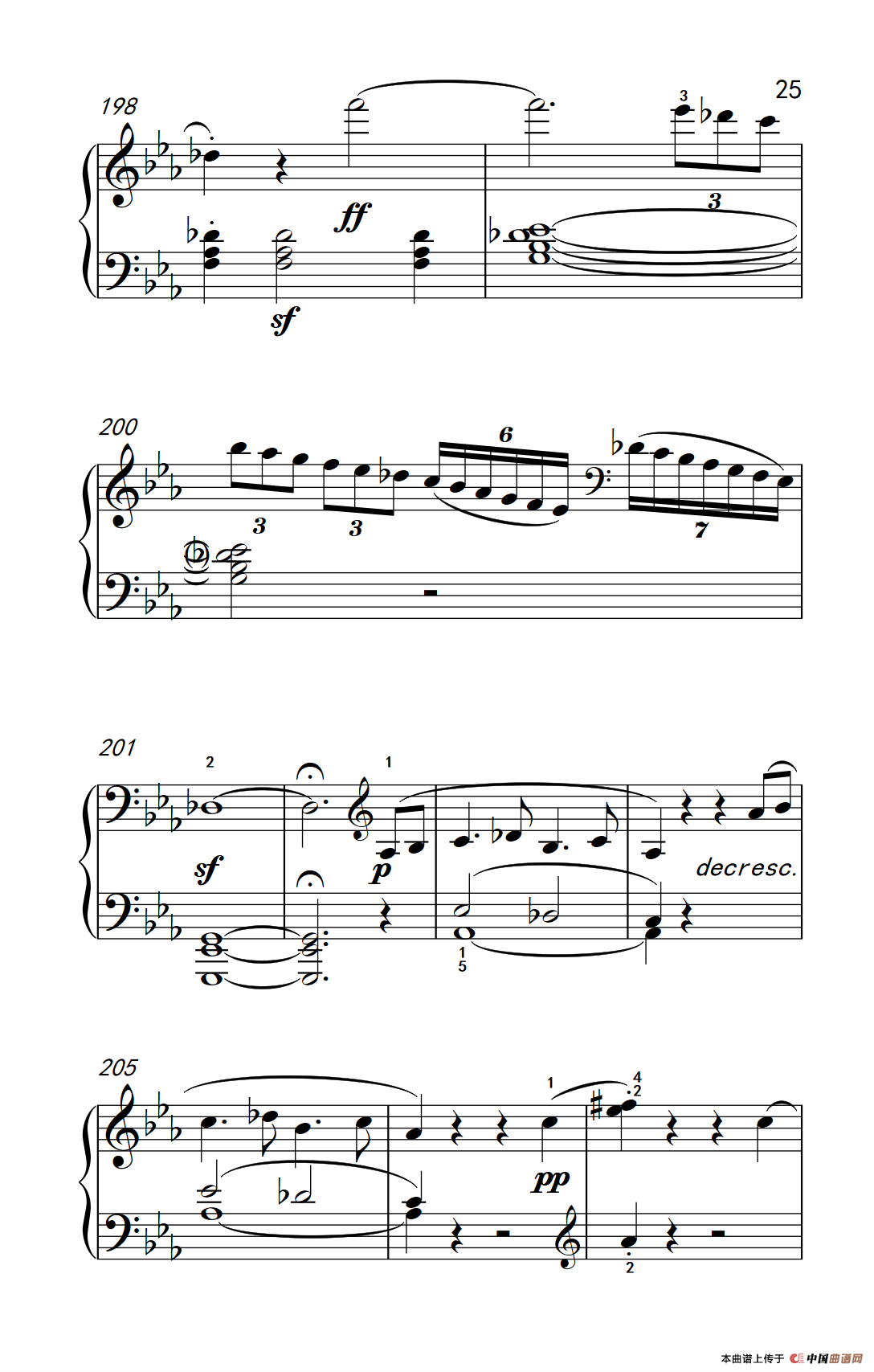 第八钢琴奏鸣曲（悲怆） 快板的回旋曲