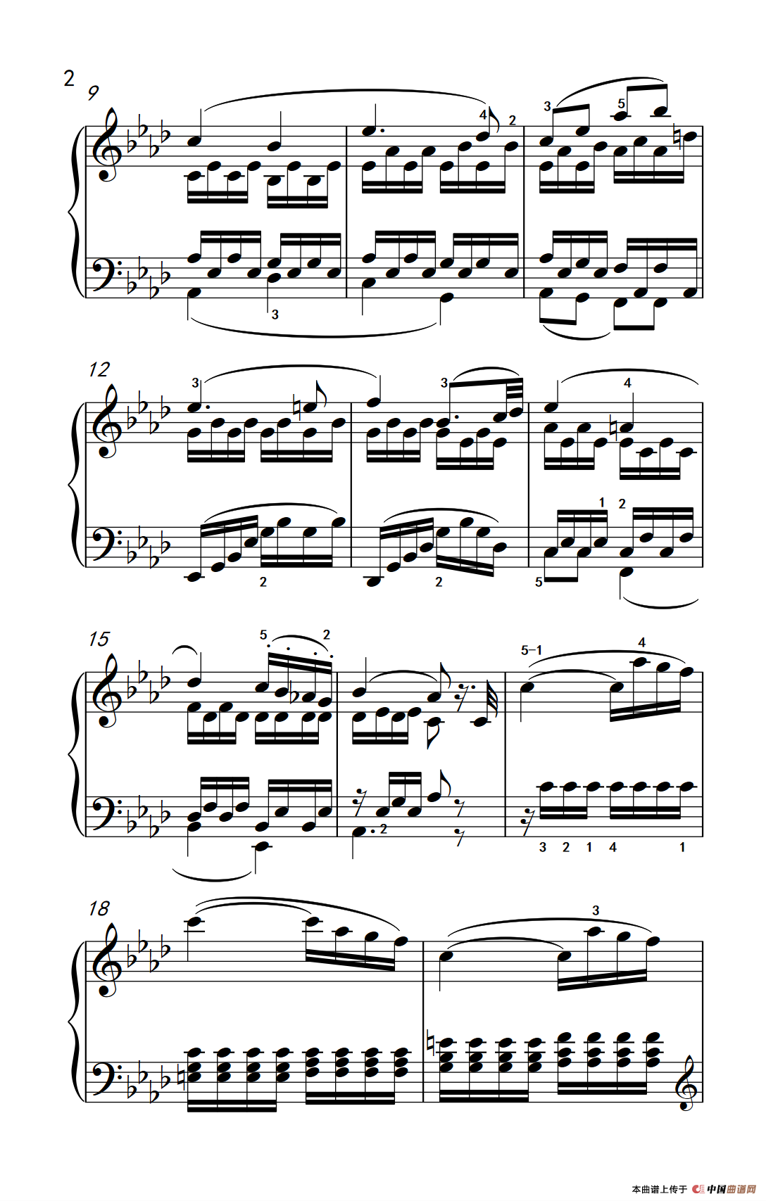 第八钢琴奏鸣曲（悲怆） 如歌的慢板