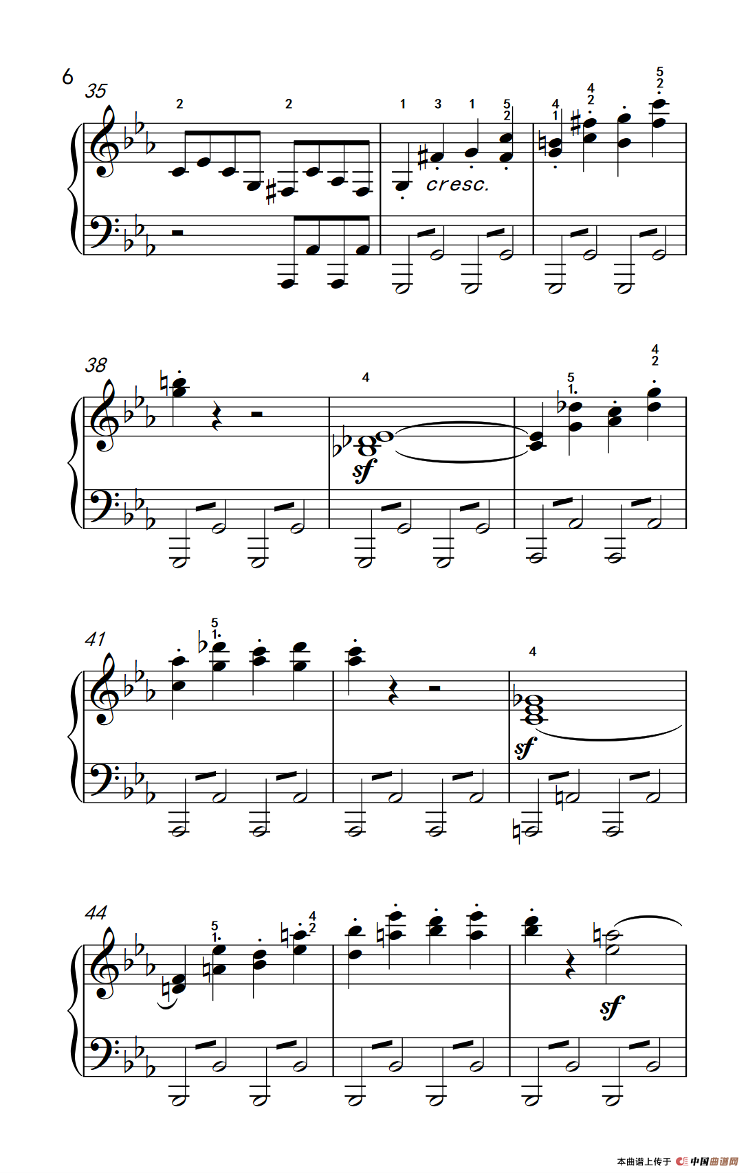 第八钢琴奏鸣曲（悲怆） 极慢的慢板序奏转辉煌的快板