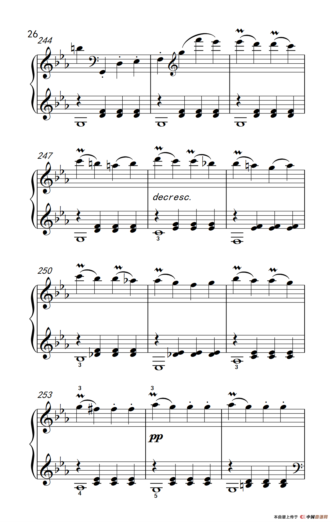 第八钢琴奏鸣曲（悲怆） 极慢的慢板序奏转辉煌的快板