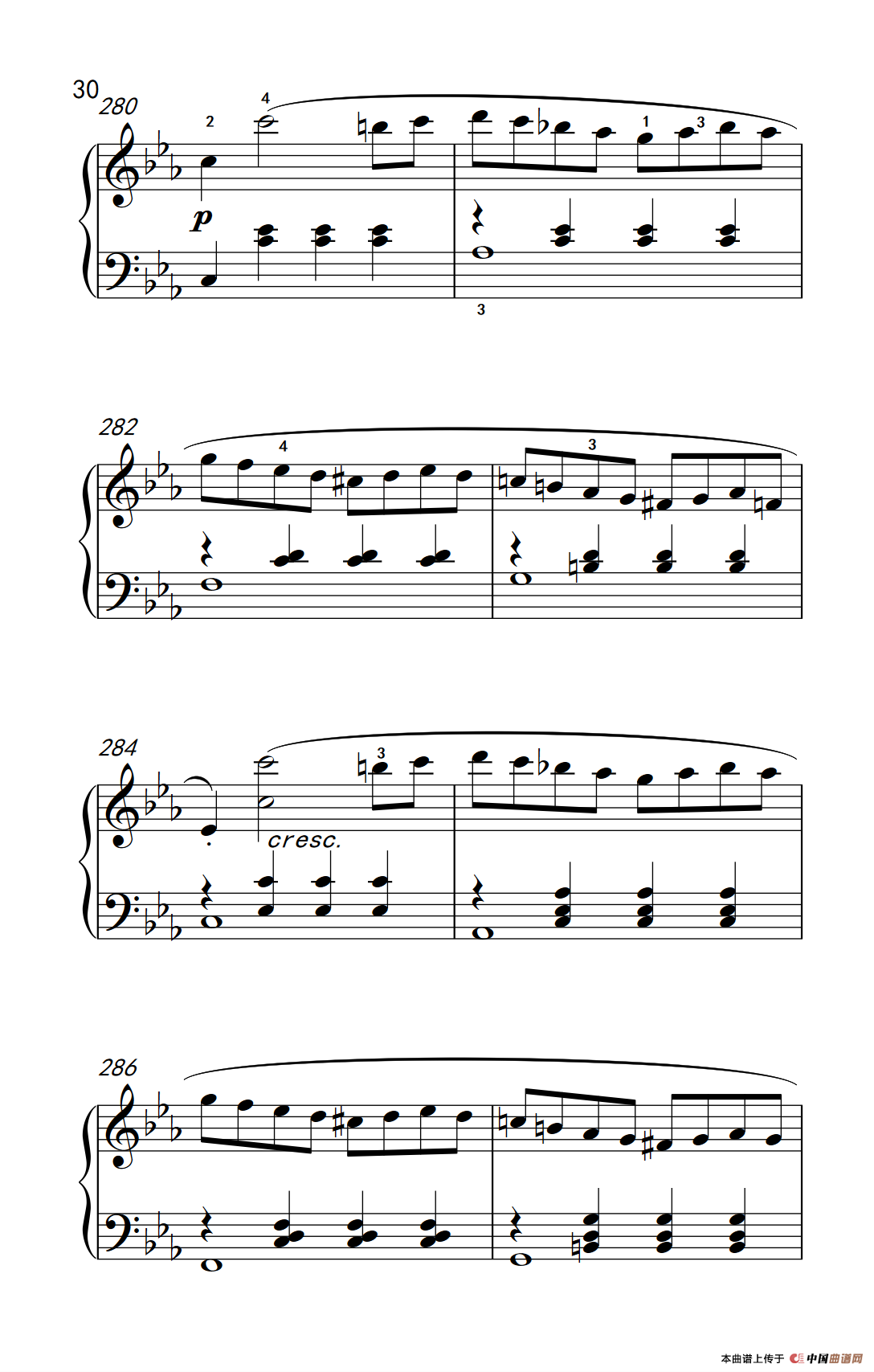 第八钢琴奏鸣曲（悲怆） 极慢的慢板序奏转辉煌的快板