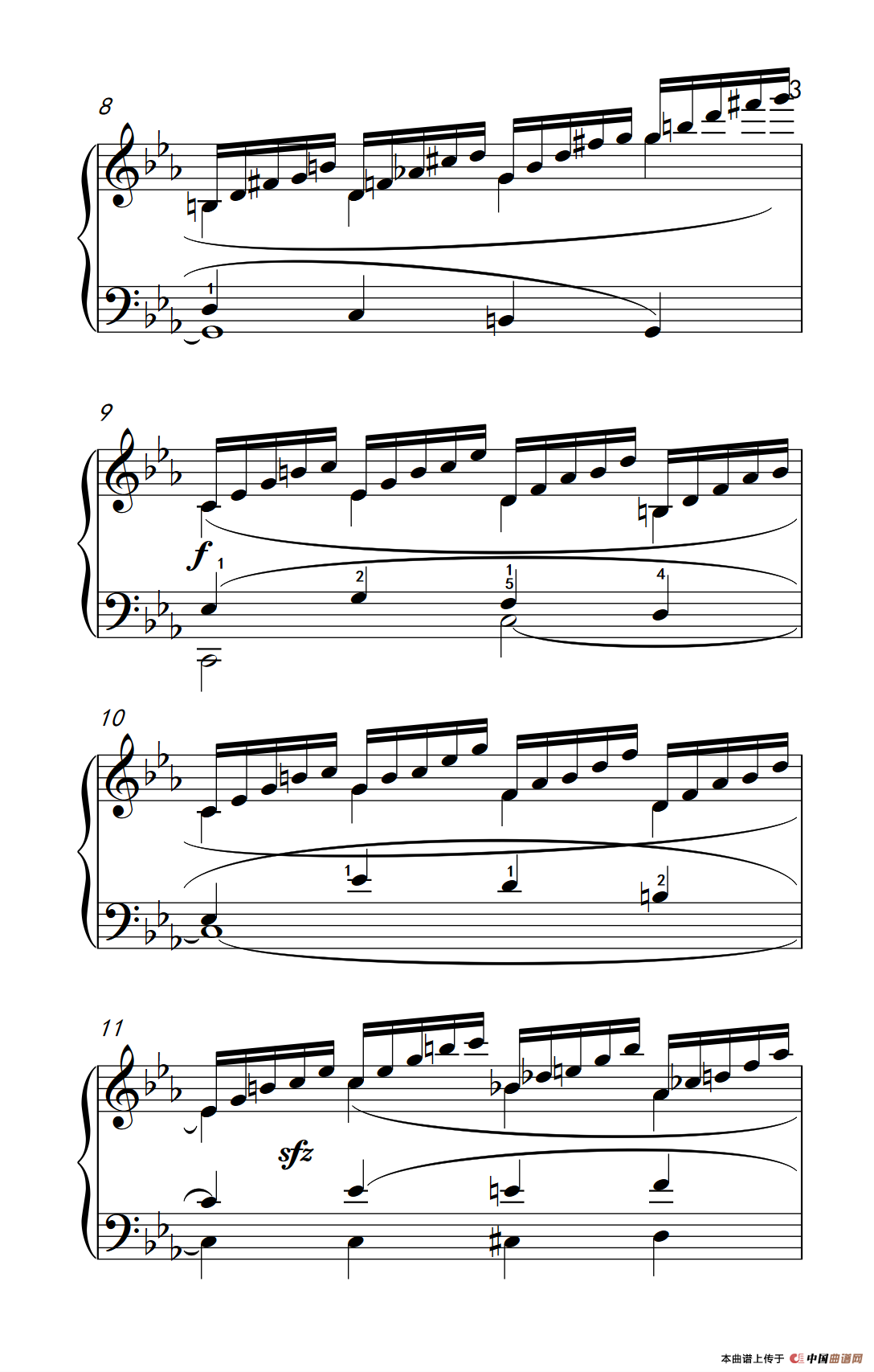 莫什科夫斯基 钢琴练习曲（第十四首）