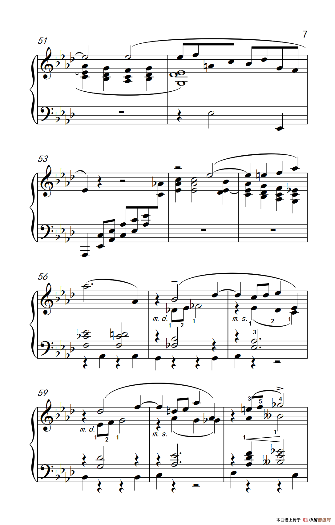 莫什科夫斯基 钢琴练习曲（第十三首）