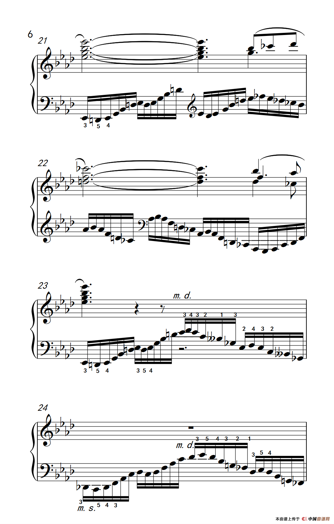 莫什科夫斯基 钢琴练习曲（第十一首）