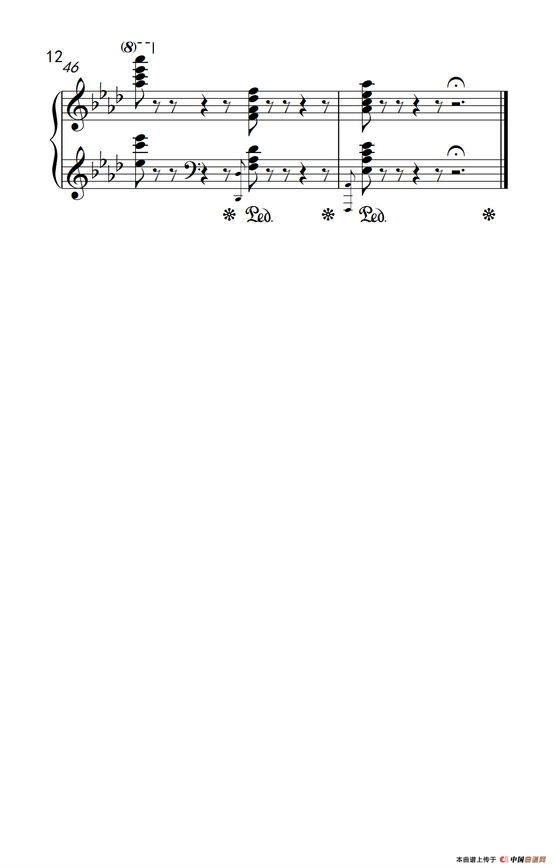 莫什科夫斯基 钢琴练习曲（第十一首）
